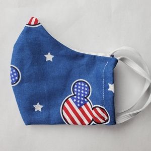 Kid's Patriotic Mickey Mouse Face Mask